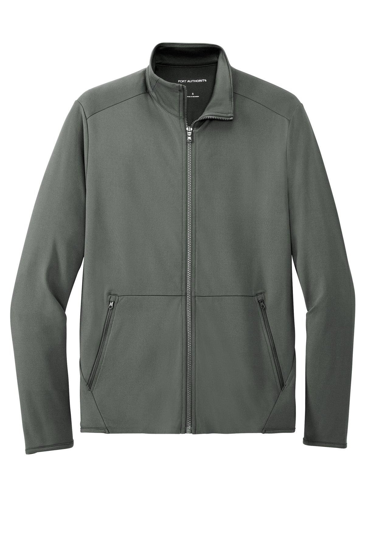 Port Authority Accord Stretch Fleece Full-Zip - Pewter