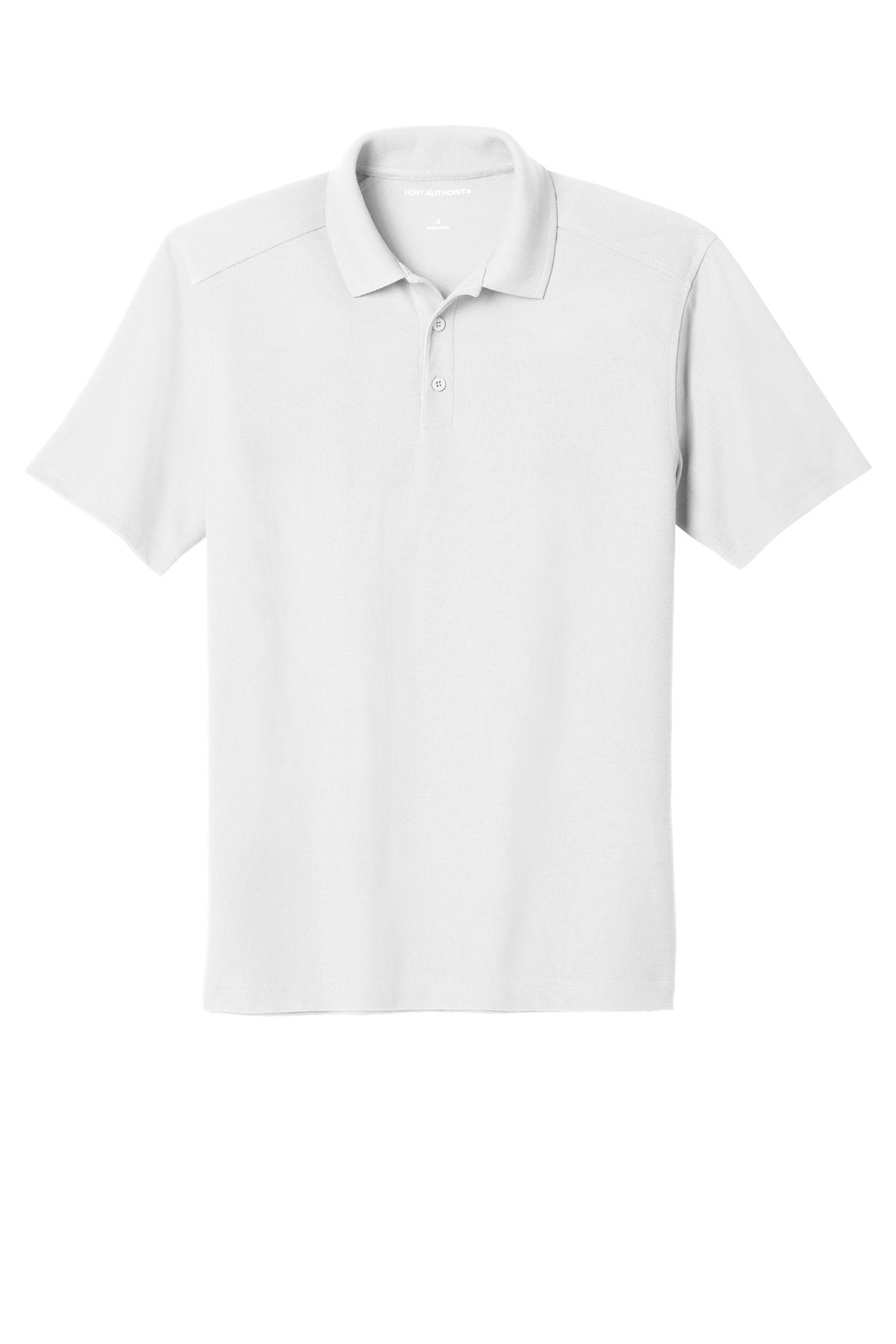Port Authority  EZPerformance  Pique Polo - White