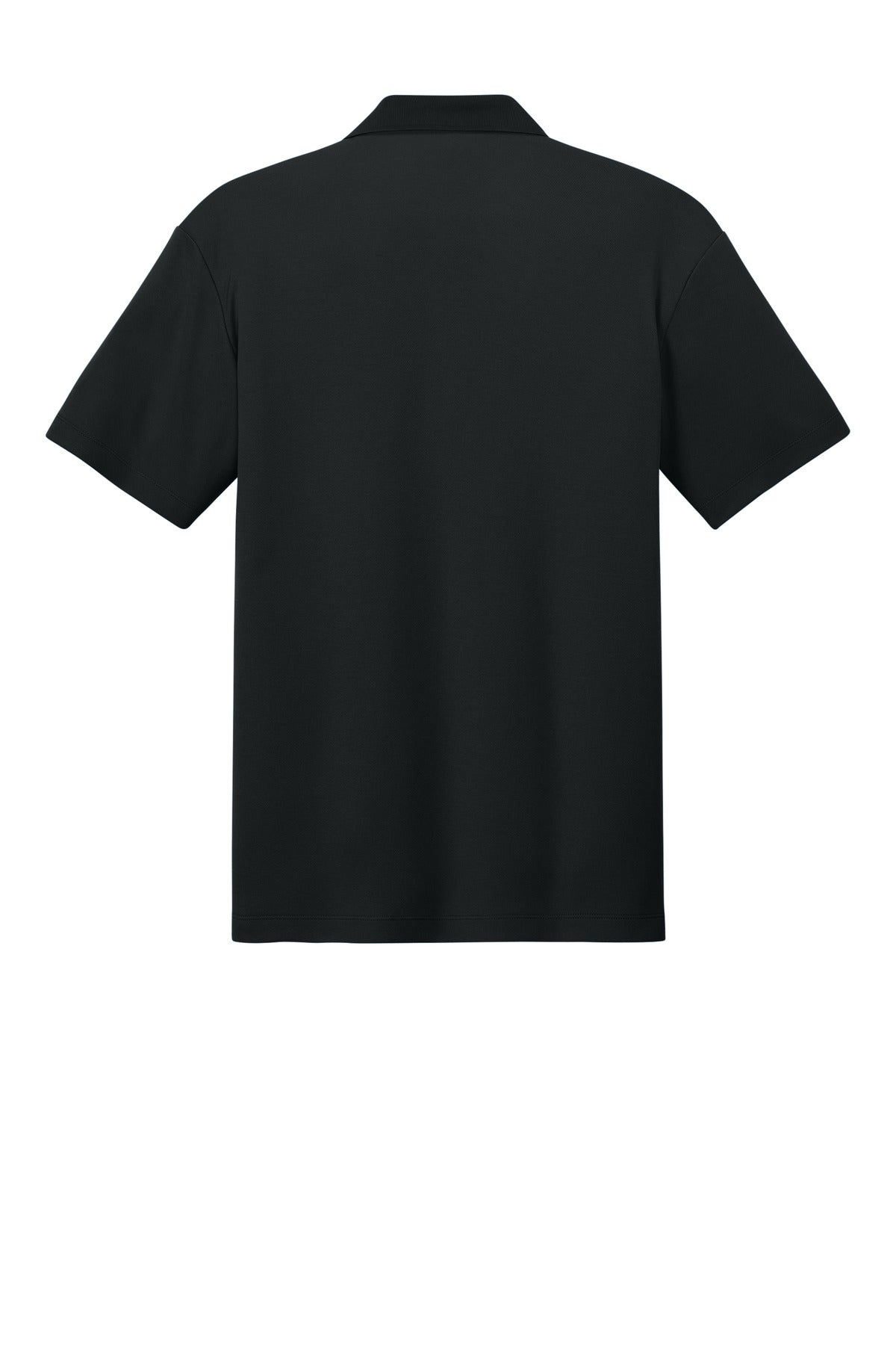 Port Authority Plaited Pique Polo - Deep Black