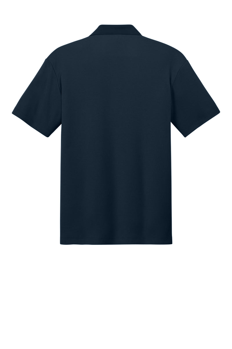 Port Authority Plaited Pique Polo - Night Navy