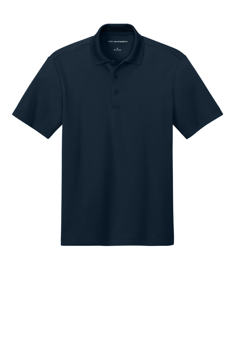 Port Authority Plaited Pique Polo - Night Navy