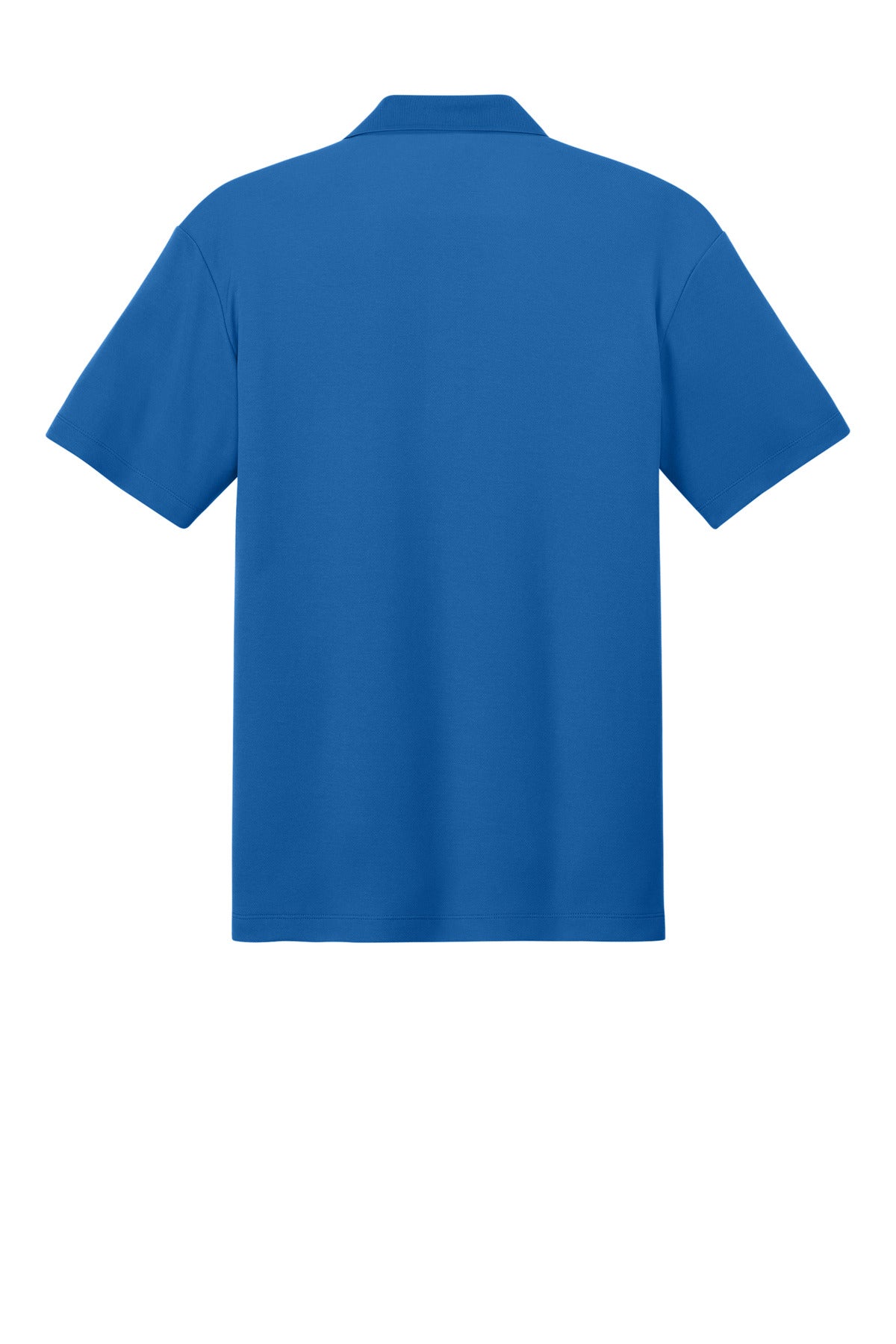 Port Authority Plaited Pique Polo - Strong Blue