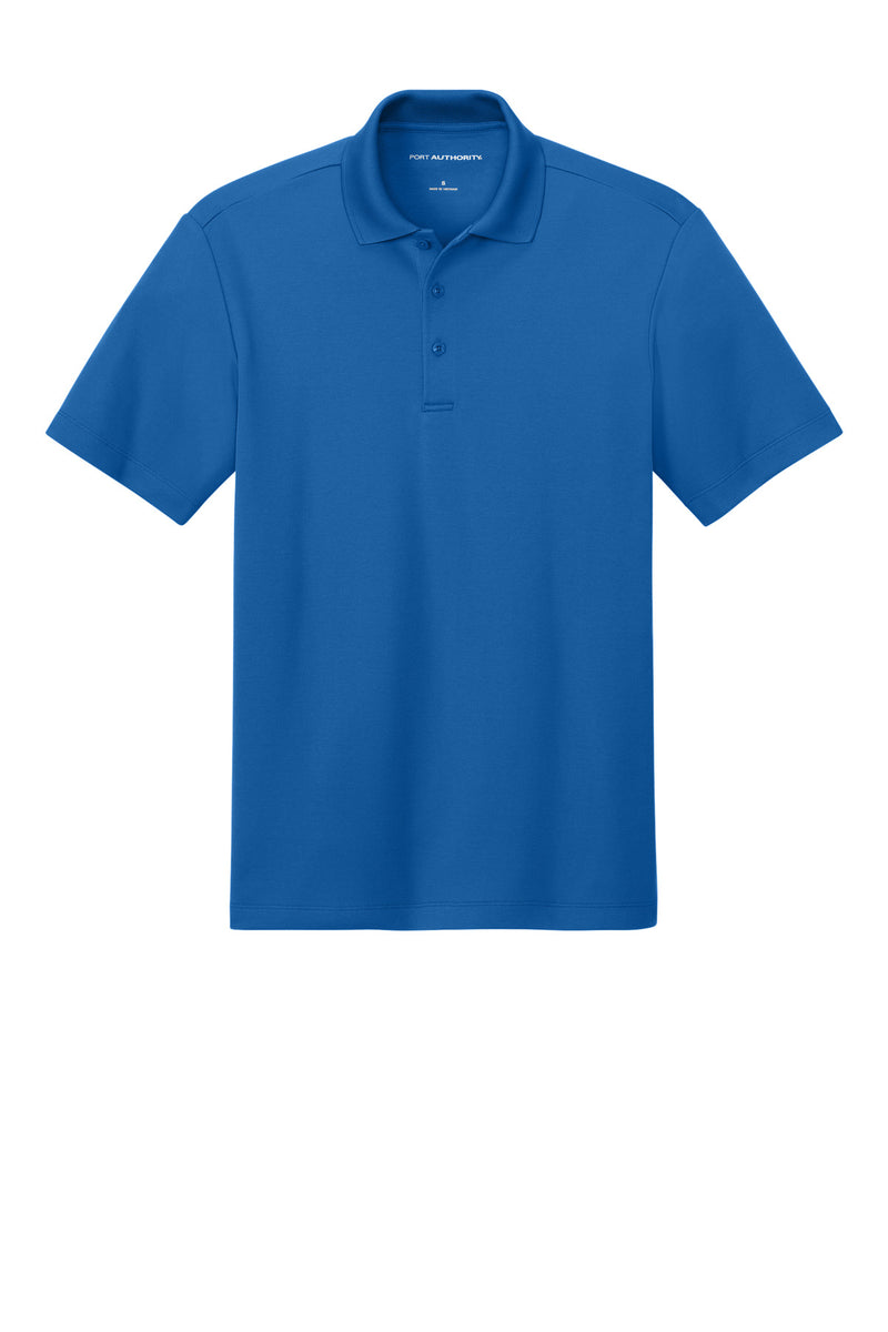 Port Authority Plaited Pique Polo - Strong Blue