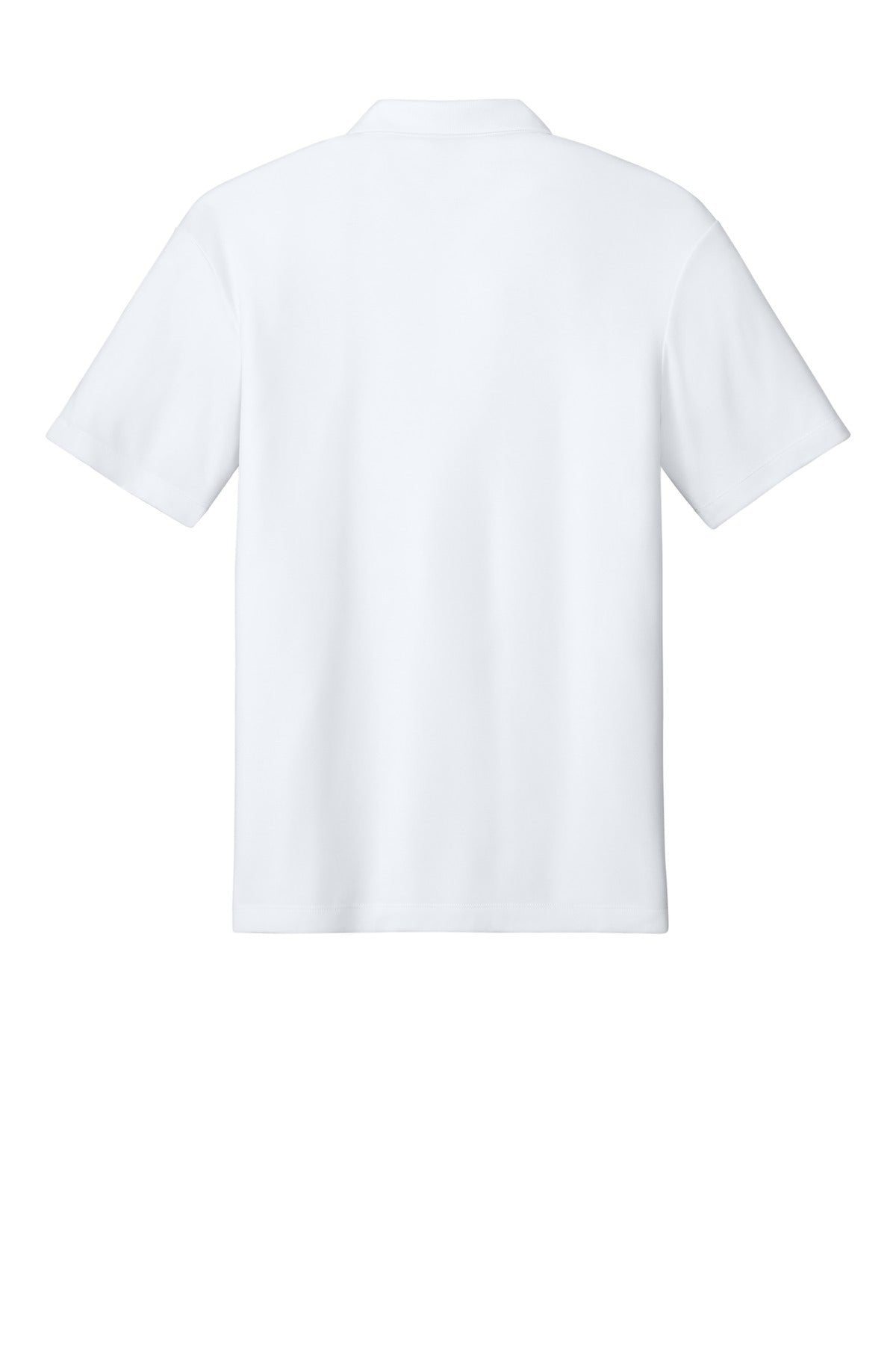 Port Authority Plaited Pique Polo - White