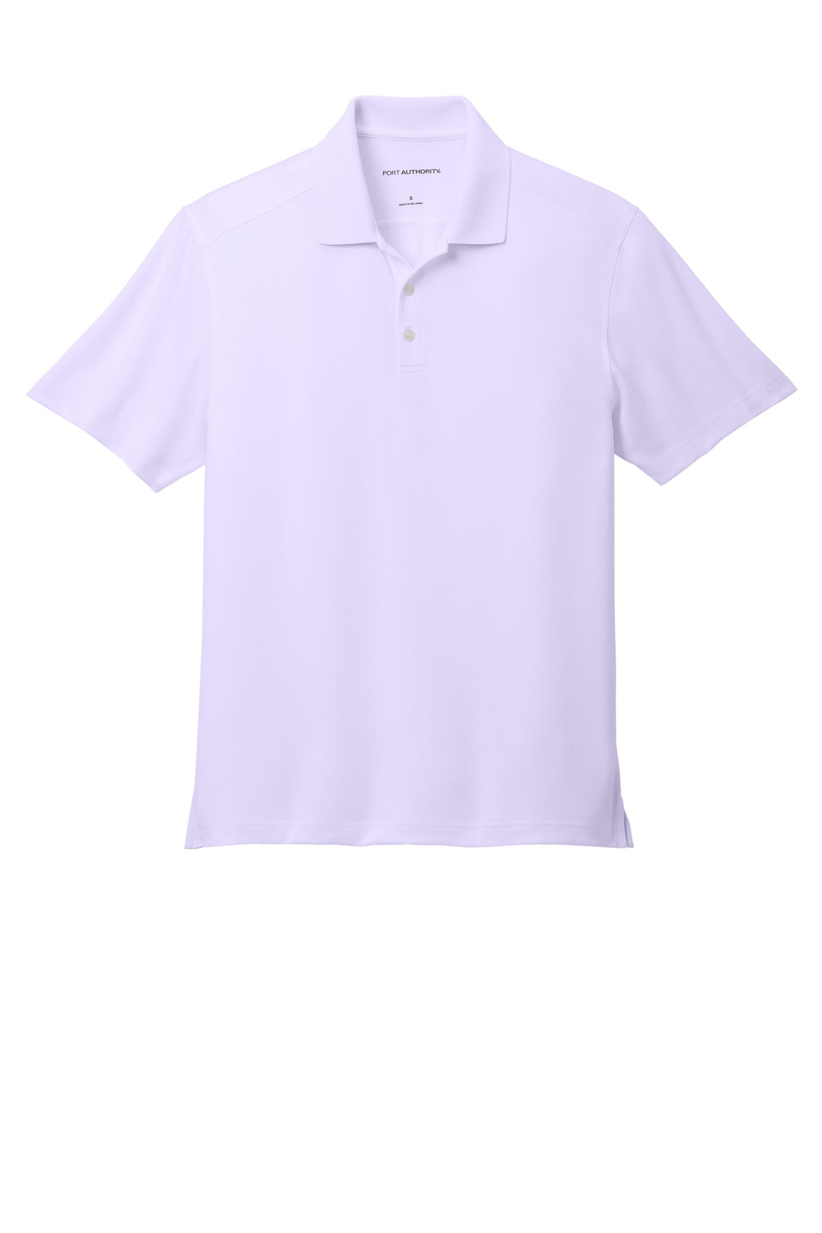Port Authority City Stretch Flat Knit Polo - Bright Lavender