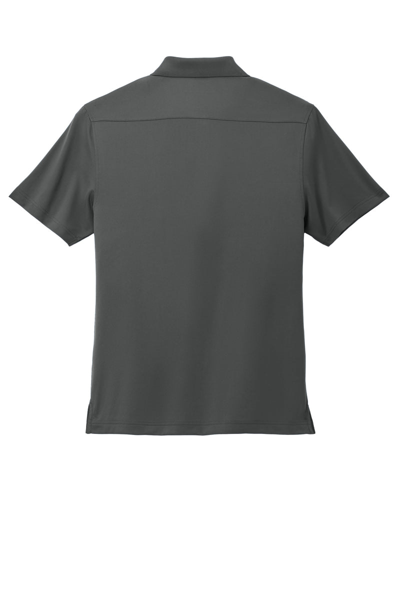 Port Authority City Stretch Flat Knit Polo - Graphite