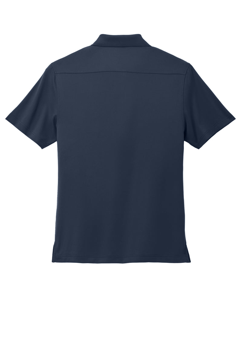 Port Authority City Stretch Flat Knit Polo - River Blue Navy