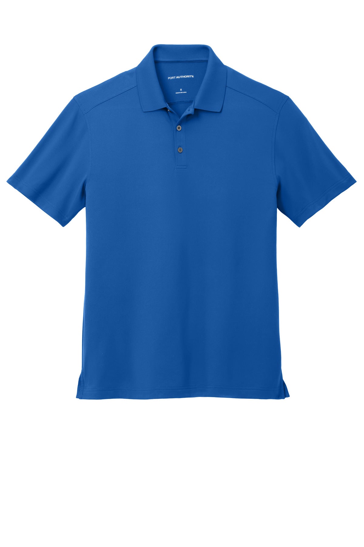 Port Authority City Stretch Flat Knit Polo - True Blue