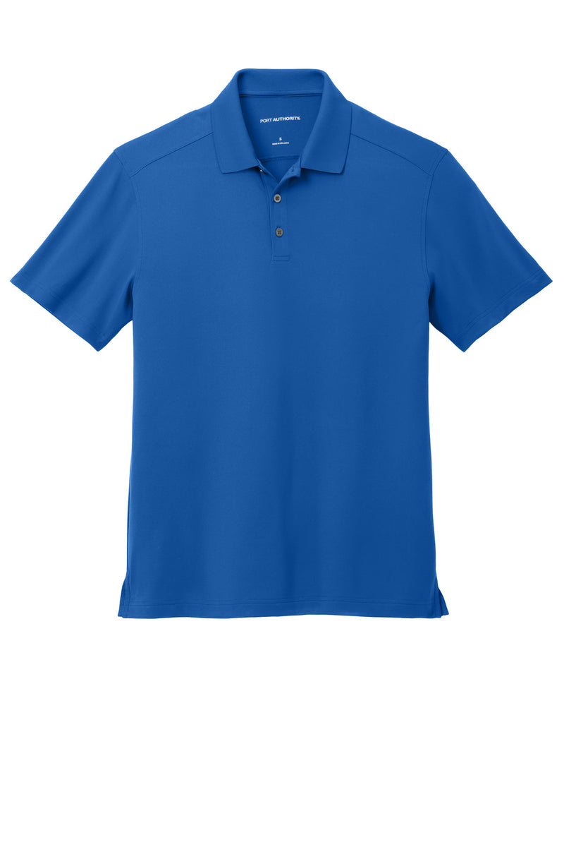 Port Authority City Stretch Flat Knit Polo - True Blue