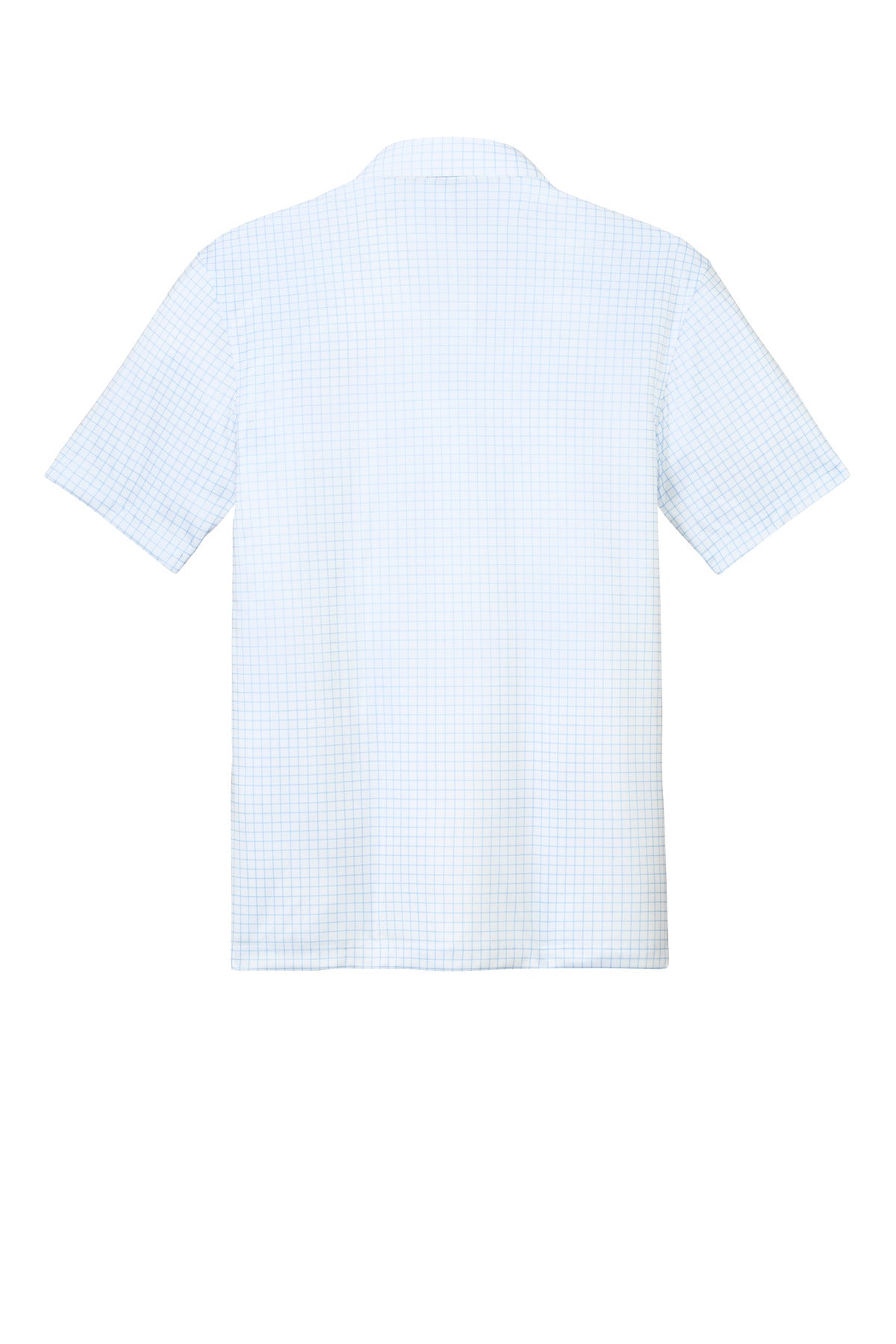 Port Authority Shirt Collar Polo - Cloud Blue Check