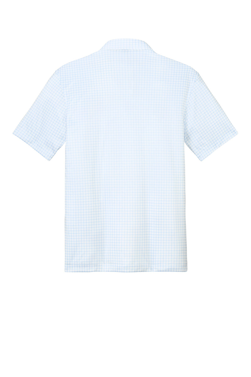 Port Authority Shirt Collar Polo - Cloud Blue Check