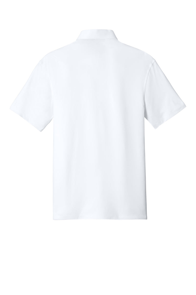 Port Authority Shirt Collar Polo - White