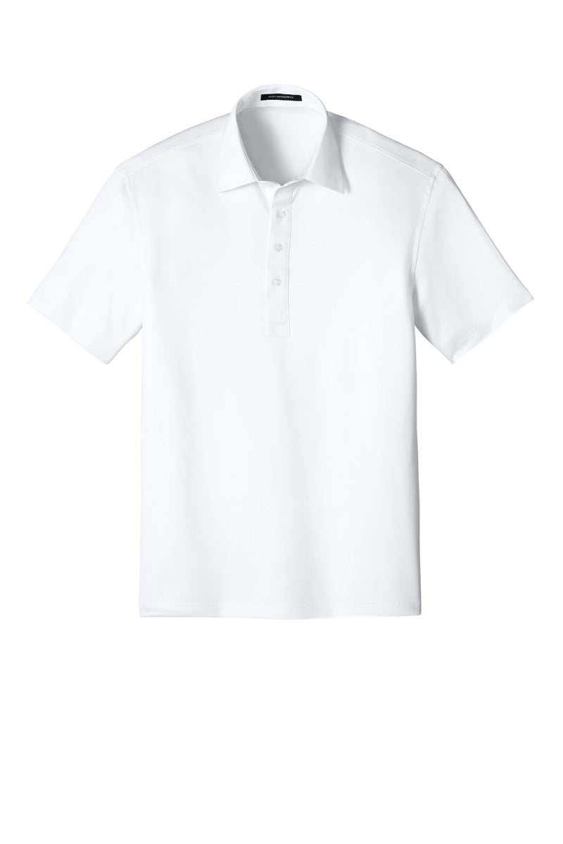 Port Authority Shirt Collar Polo - White