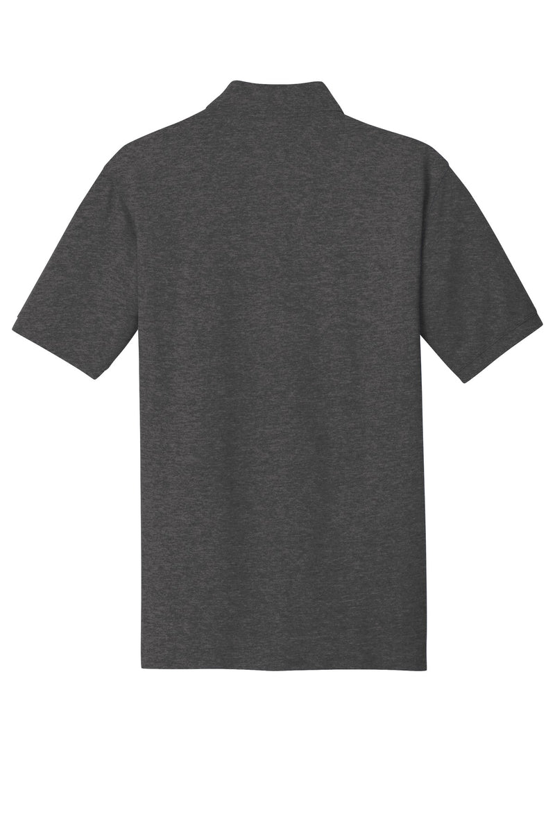 Port Authority EZCotton Polo - Charcoal Heather