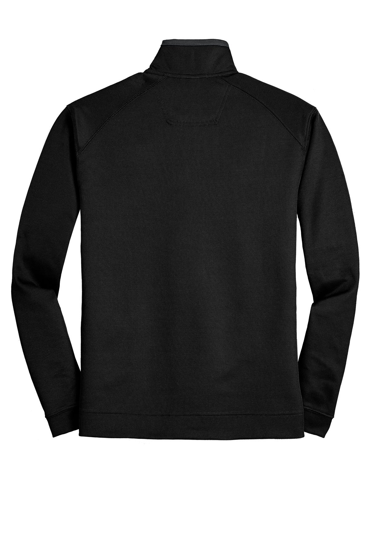 Port Authority Vertical Texture 1/4-Zip Pullover - Black/ Iron Grey