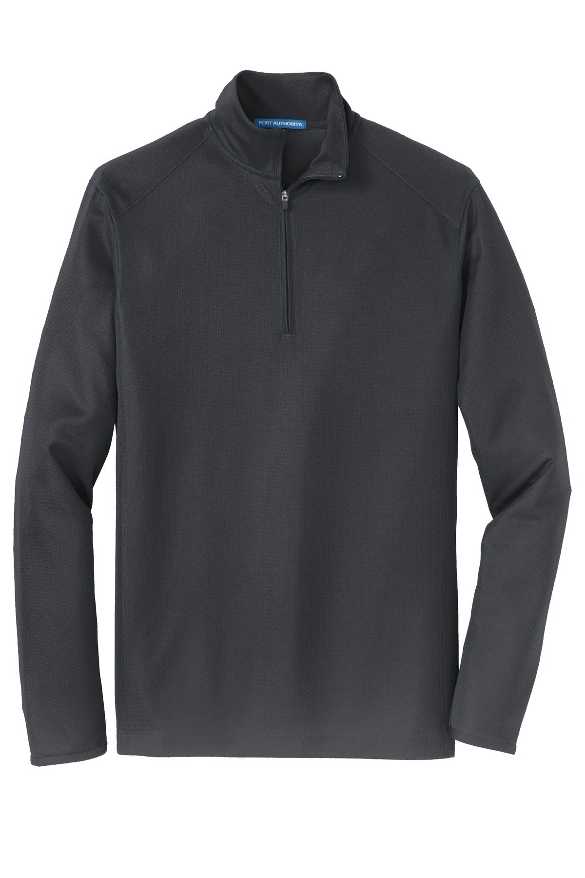 Port Authority Pinpoint Mesh 1/2-Zip - Battleship Grey