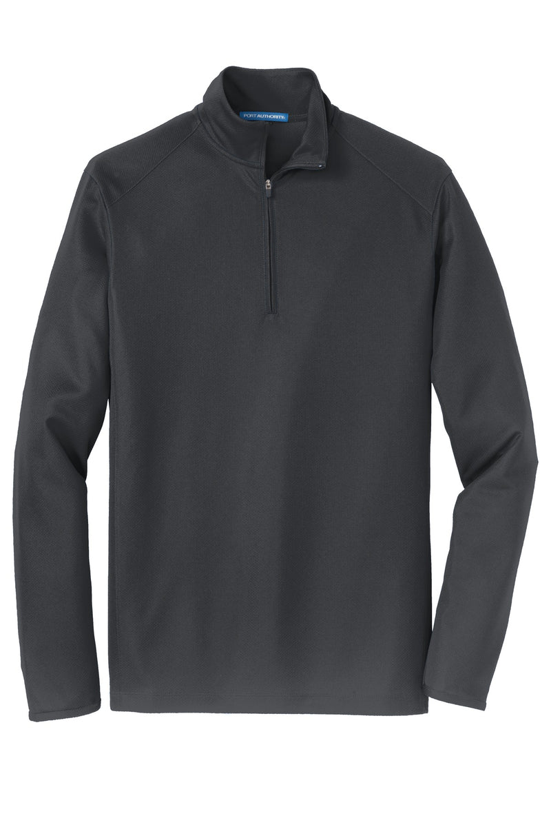 Port Authority Pinpoint Mesh 1/2-Zip - Battleship Grey