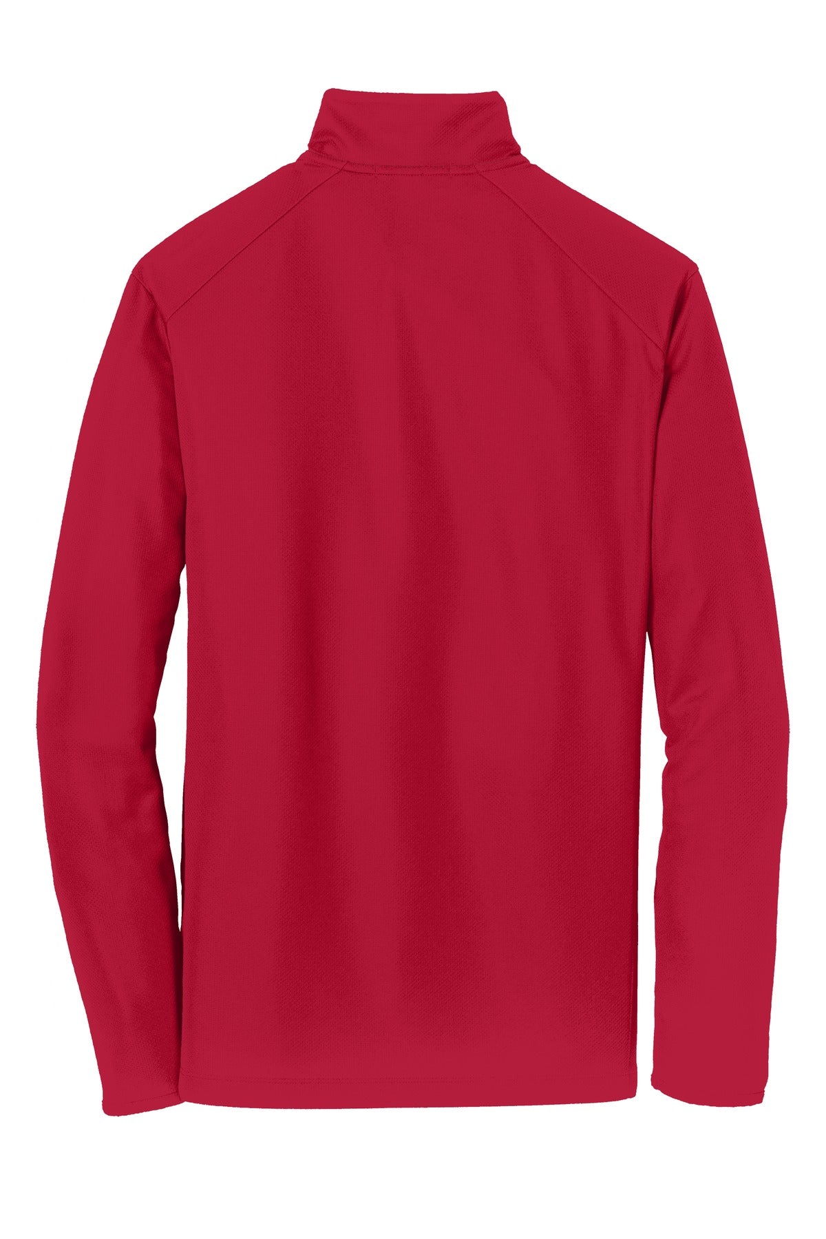 Port Authority Pinpoint Mesh 1/2-Zip - Rich Red