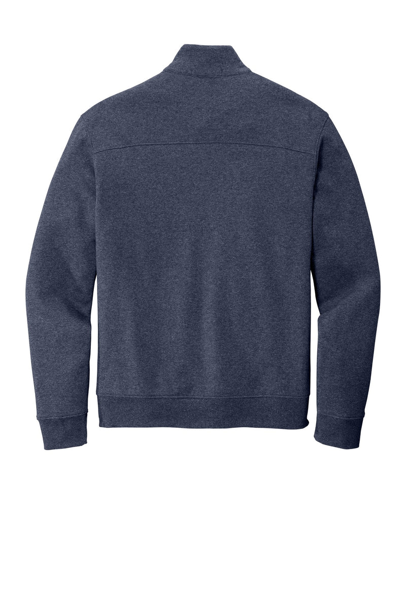 Port Authority  Interlock Full-Zip - Estate Blue Heather/ Charcoal Heather