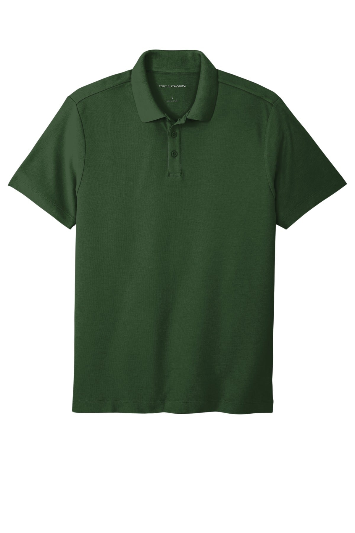Port Authority  SuperPro React  Polo - Dark Green