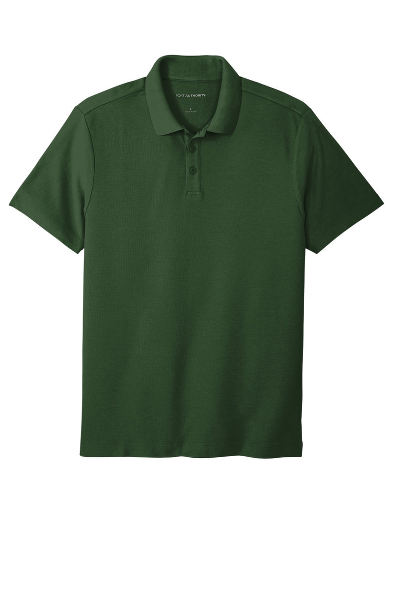 Port Authority  SuperPro React  Polo - Dark Green