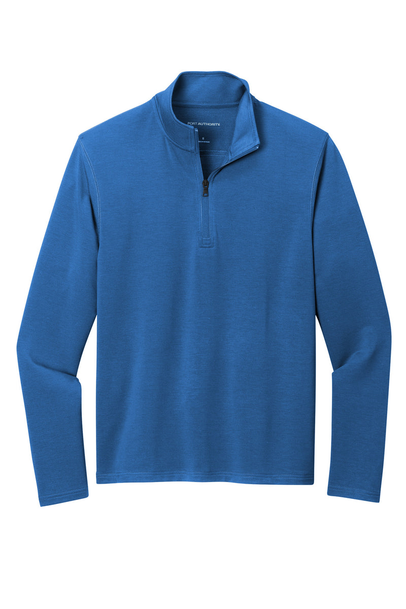 Port Authority Microterry 1/4-Zip Pullover - Aegean Blue