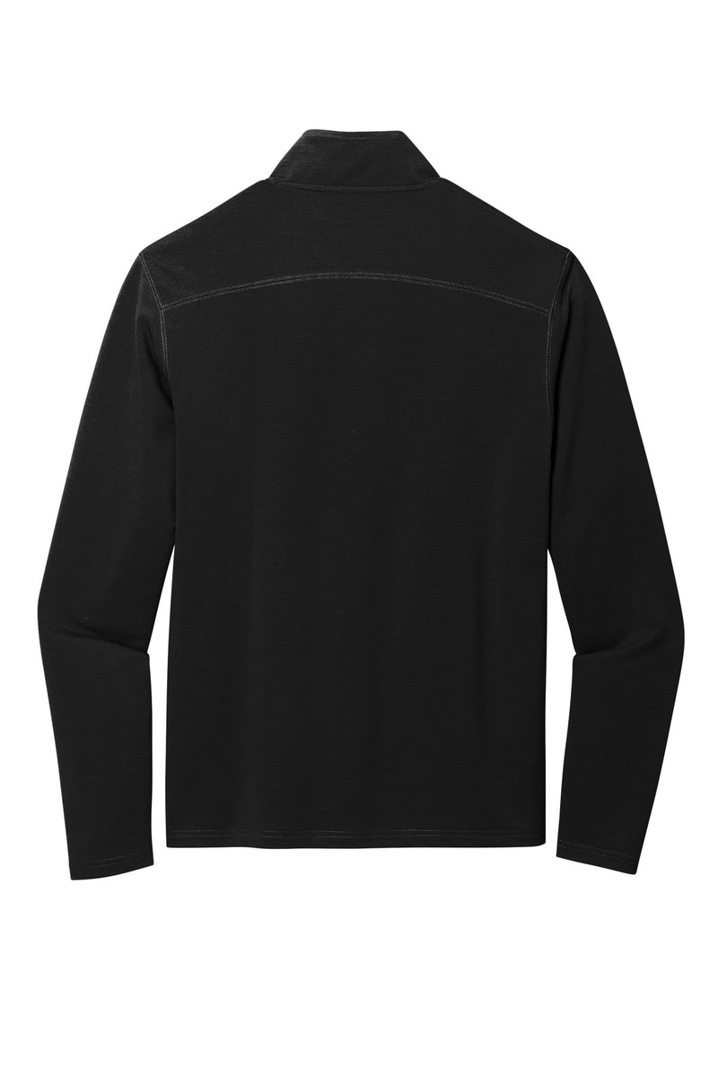 Port Authority Microterry 1/4-Zip Pullover - Deep Black