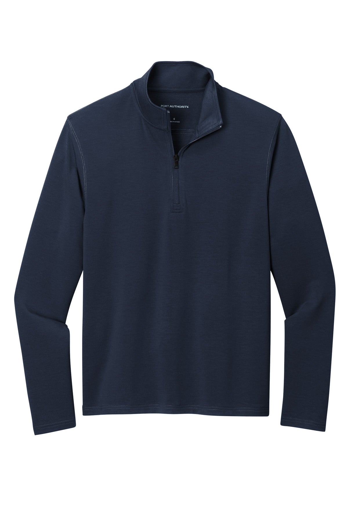 Port Authority Microterry 1/4-Zip Pullover - River Blue Navy