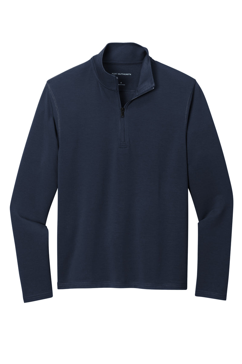 Port Authority Microterry 1/4-Zip Pullover - River Blue Navy