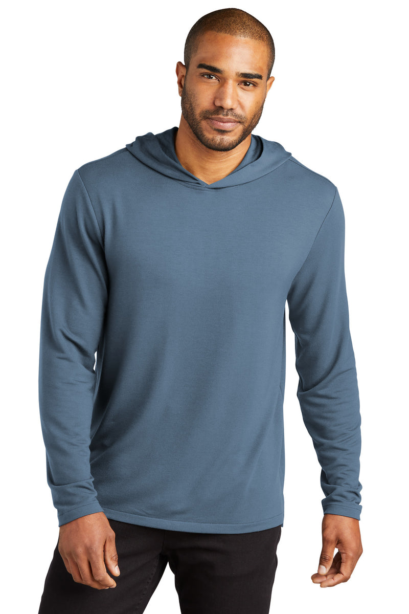 Port Authority Microterry Pullover Hoodie - Dusk Blue
