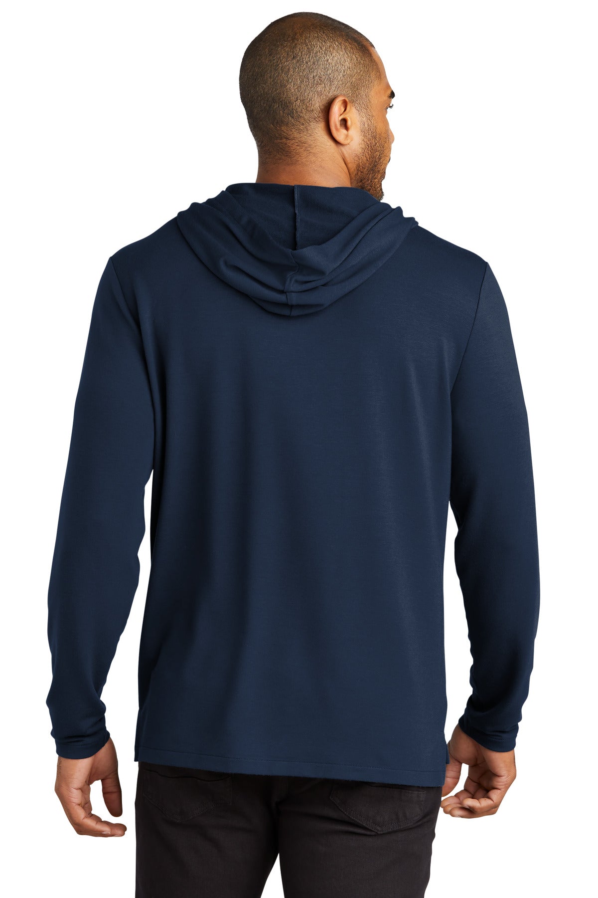 Port Authority Microterry Pullover Hoodie - River Blue Navy