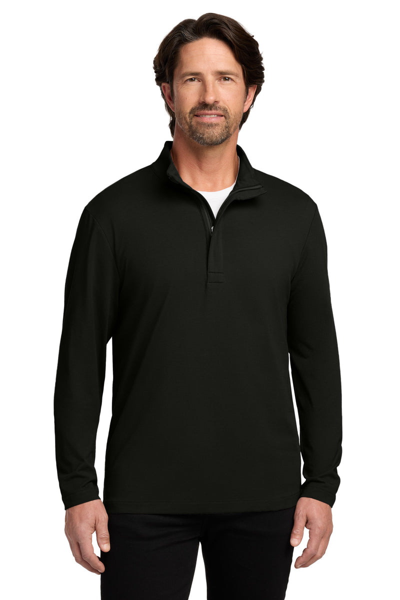 Port Authority Fairway Stretch 1/4-Zip - Deep Black