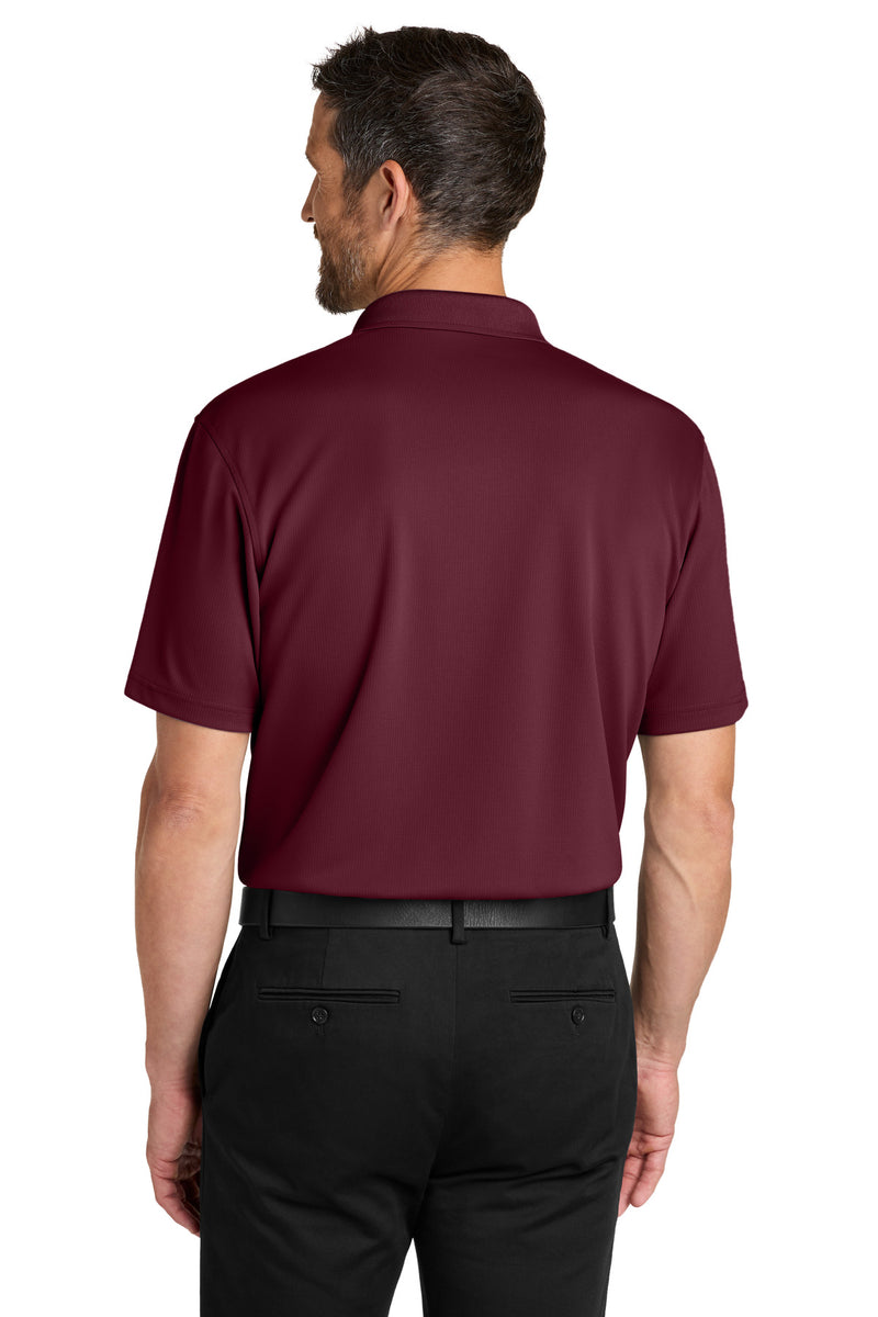 Port Authority Dry Zone Stain-Release Grid Polo - Club Burgundy