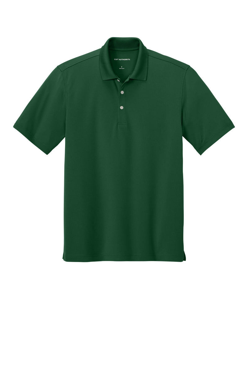 Port Authority Dry Zone Stain-Release Grid Polo - Hunter Green