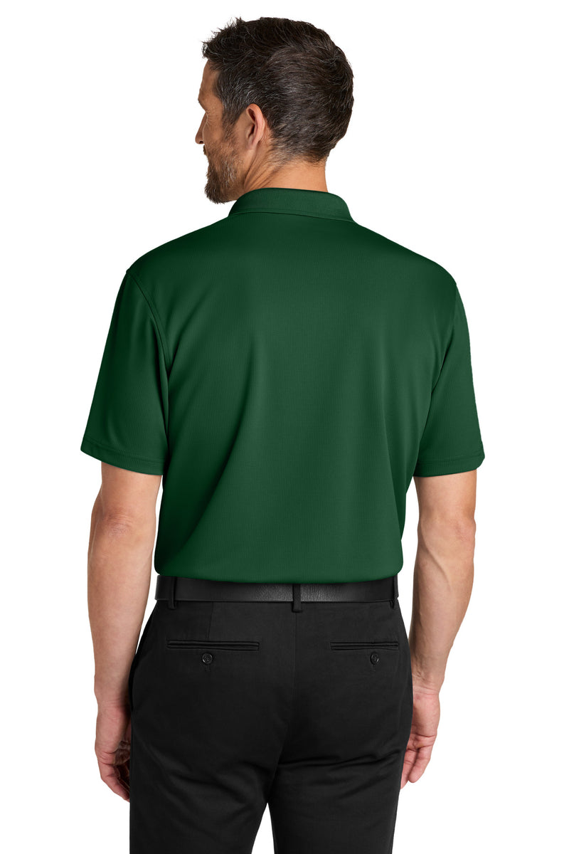 Port Authority Dry Zone Stain-Release Grid Polo - Hunter Green