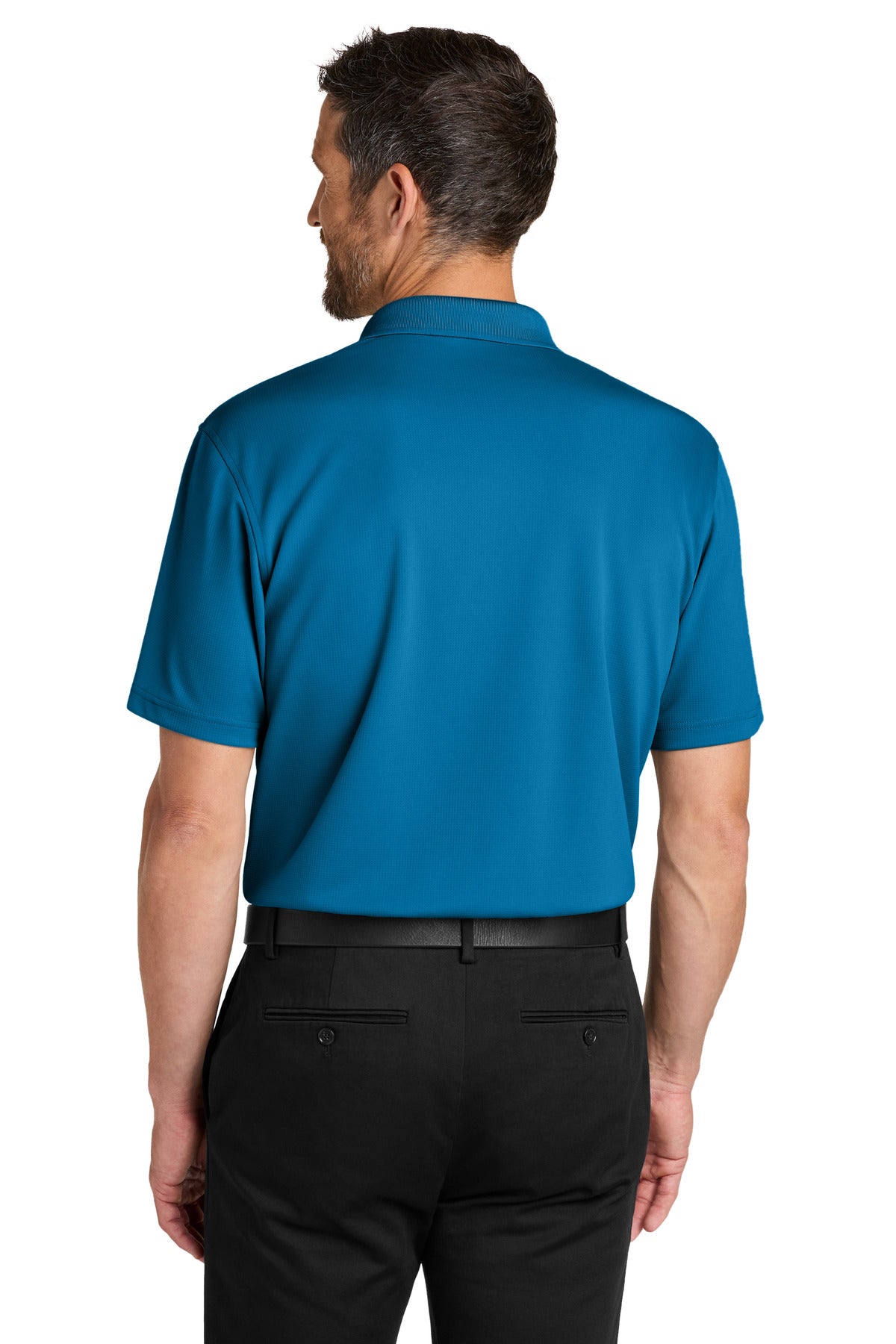 Port Authority Dry Zone Stain-Release Grid Polo - Imperial Blue