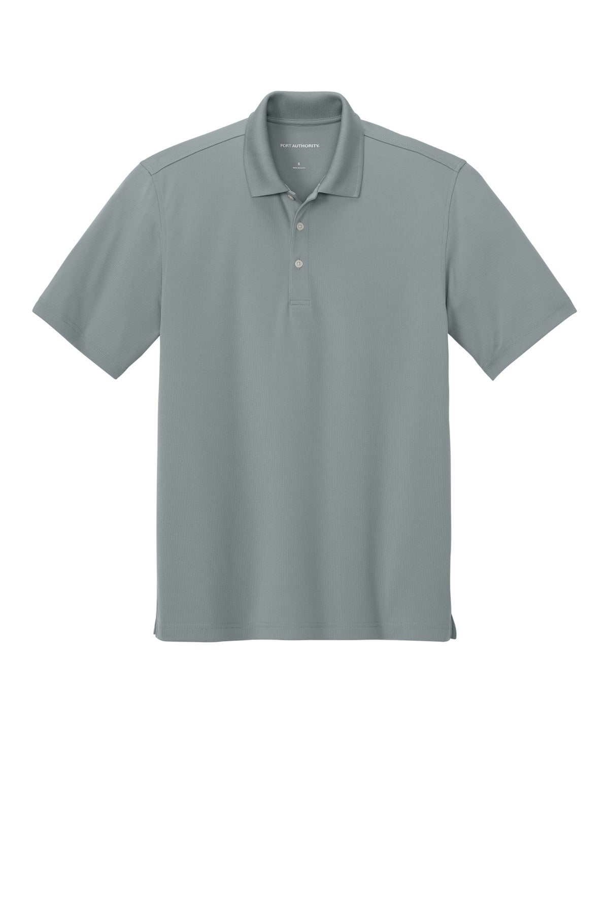 Port Authority Dry Zone Stain-Release Grid Polo - Light Sterling Grey