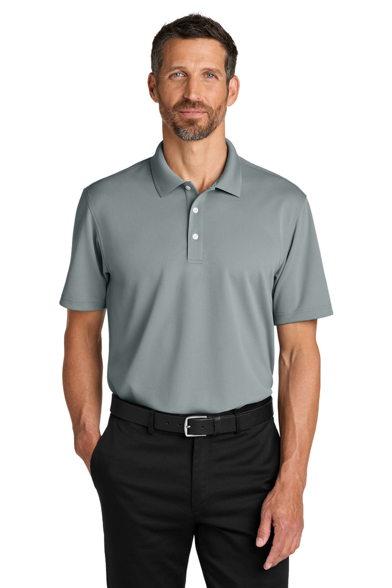 Port Authority Dry Zone Stain-Release Grid Polo - Light Sterling Grey
