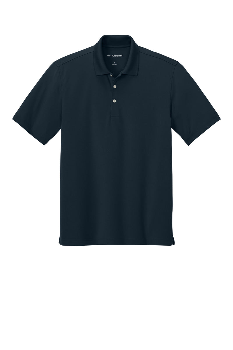 Port Authority Dry Zone Stain-Release Grid Polo - Night Navy