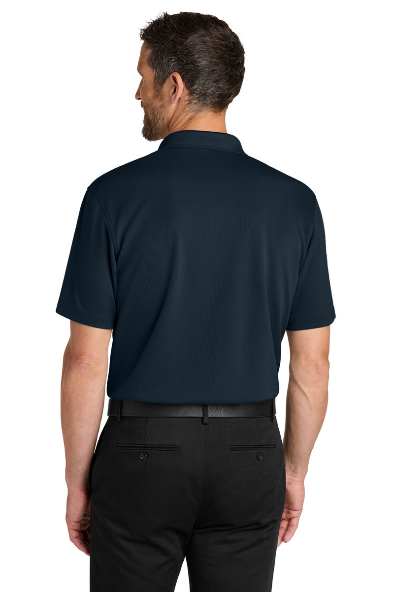 Port Authority Dry Zone Stain-Release Grid Polo - Night Navy