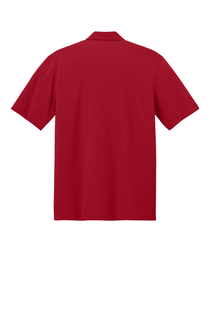 Port Authority Dry Zone Stain-Release Grid Polo - Rich Red