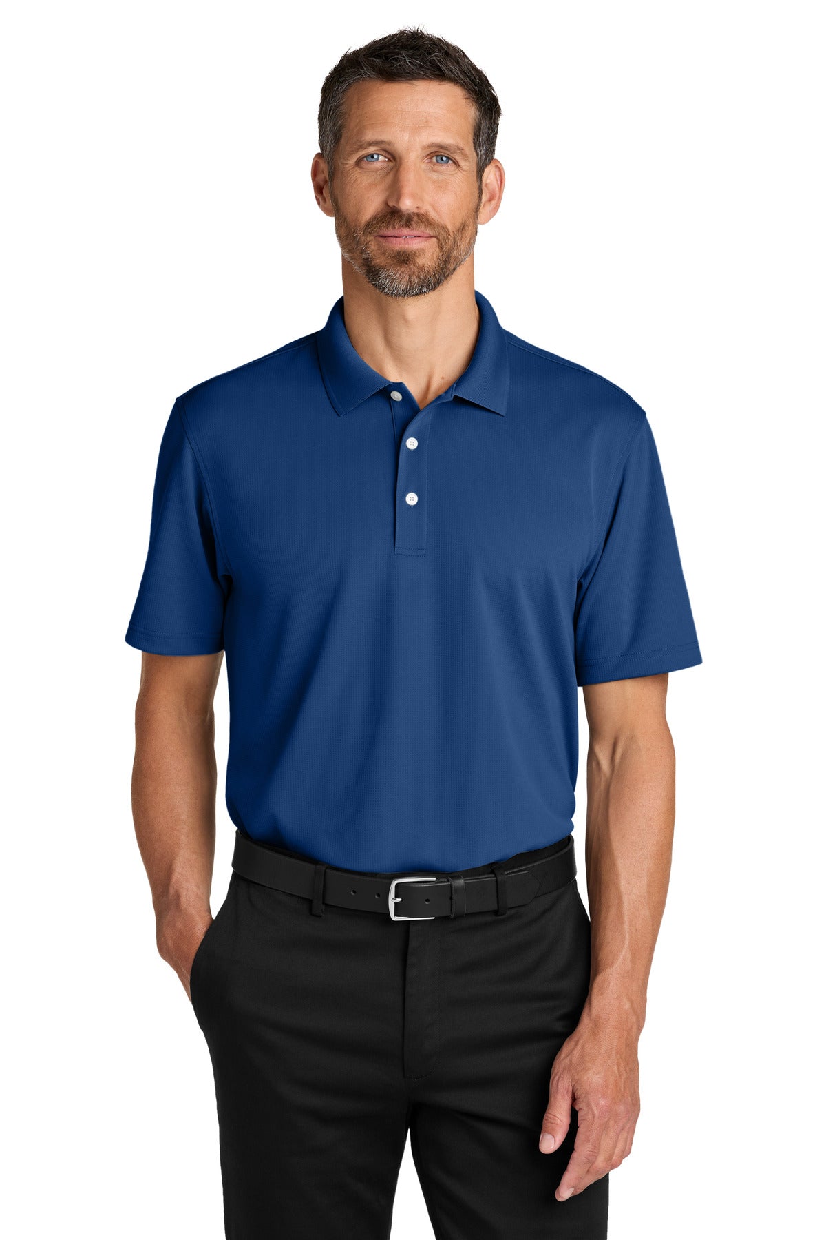 Port Authority Dry Zone Stain-Release Grid Polo - Royal