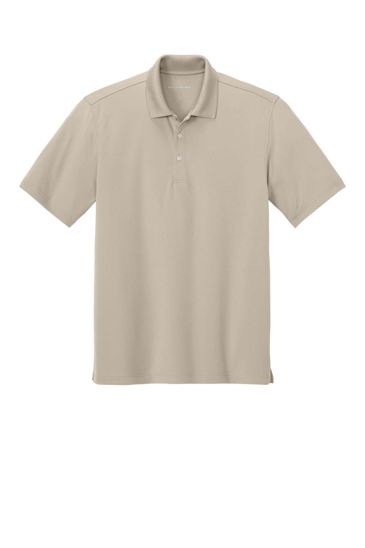 Port Authority Dry Zone Stain-Release Grid Polo - Sahara