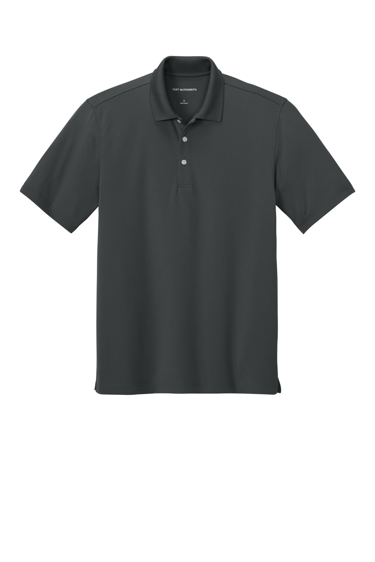 Port Authority Dry Zone Stain-Release Grid Polo - Seal Grey