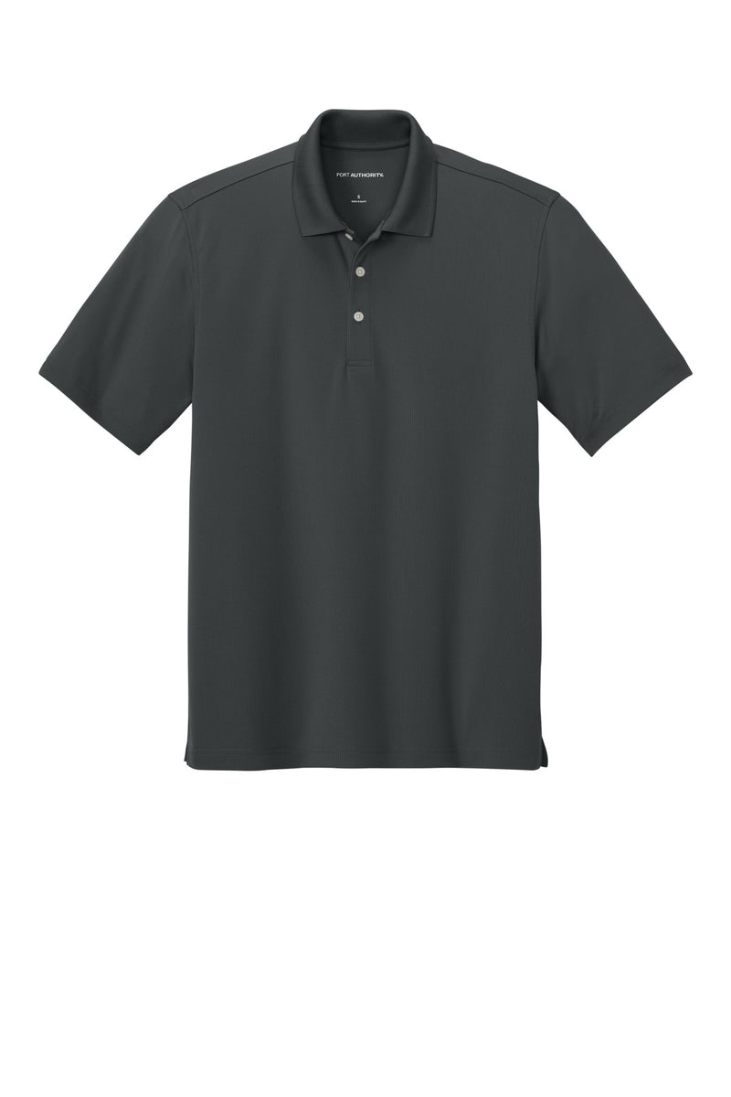 Port Authority Dry Zone Stain-Release Grid Polo - Seal Grey