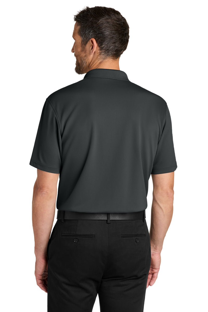 Port Authority Dry Zone Stain-Release Grid Polo - Seal Grey
