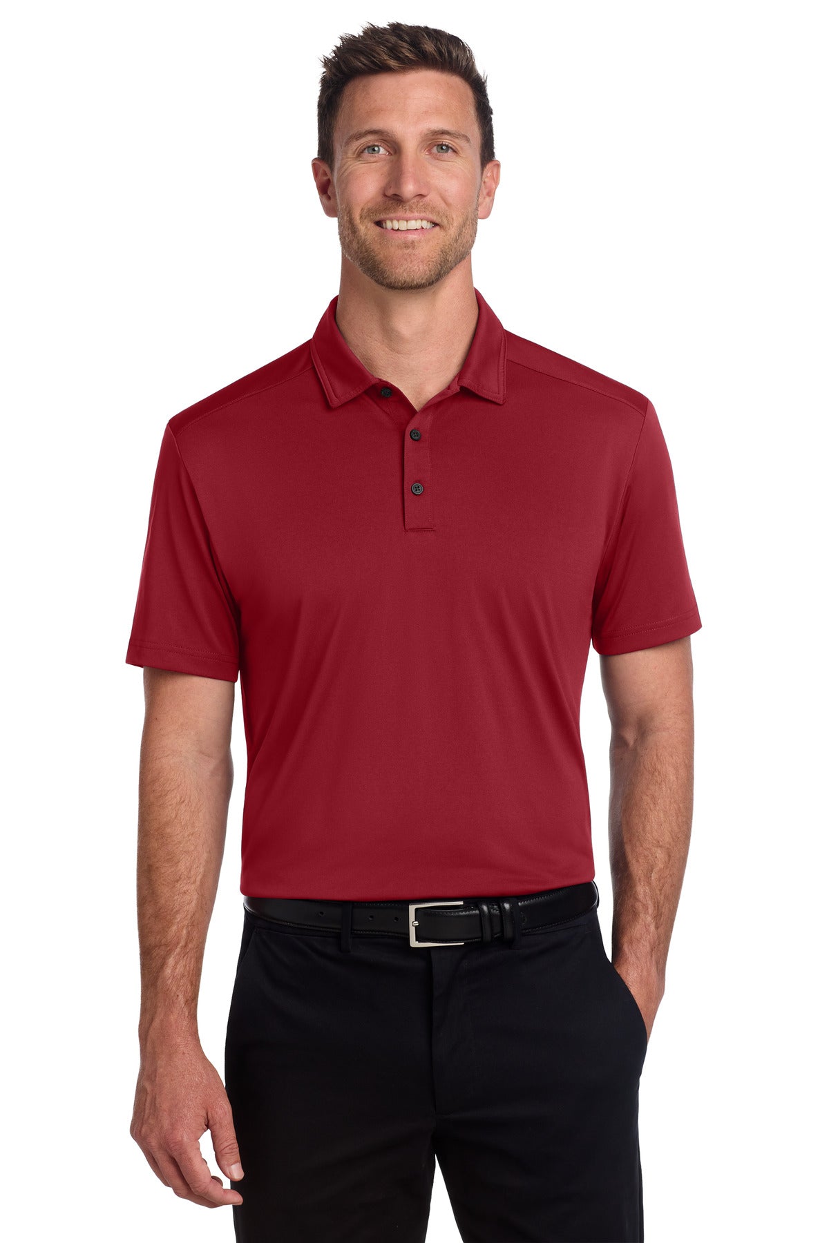 Port Authority C-FREE Snag-Proof Polo - Rich Red