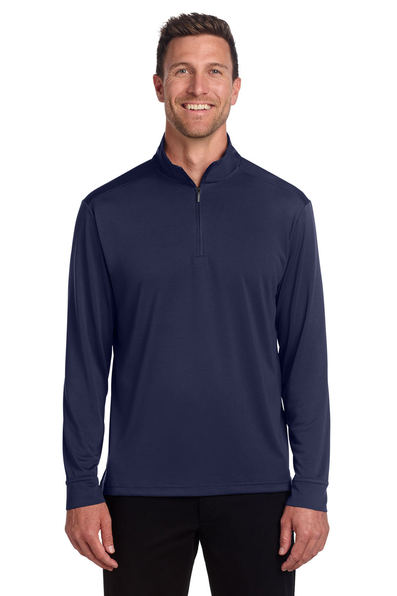 Port Authority C-FREE Snag-Proof 1/4-Zip - True Navy