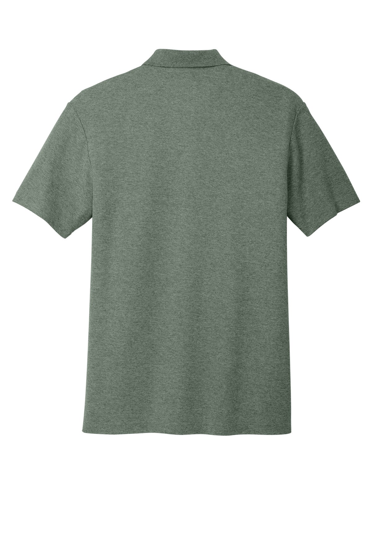 Port Authority C-FREE Cotton Blend Pique Polo - Dark Green Heather