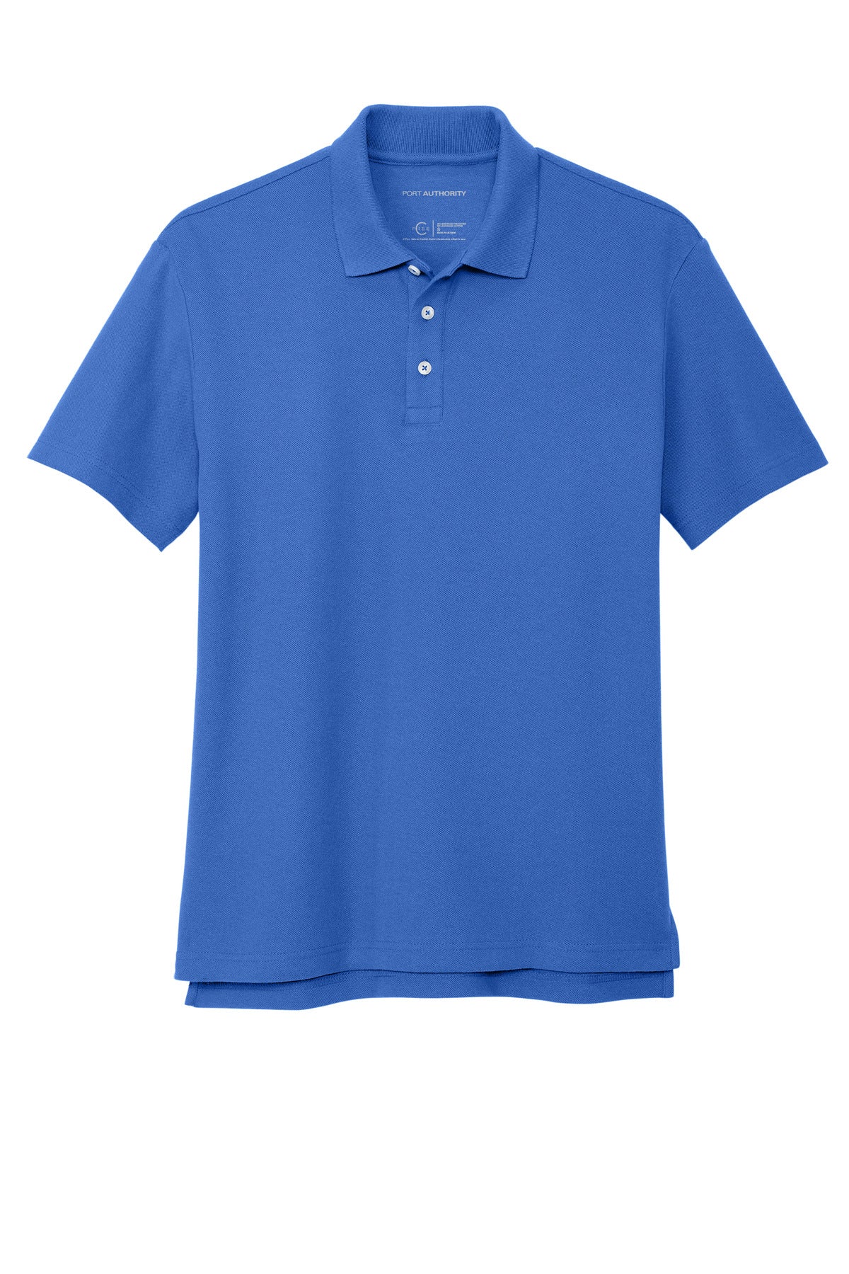 Port Authority C-FREE Cotton Blend Pique Polo - True Blue